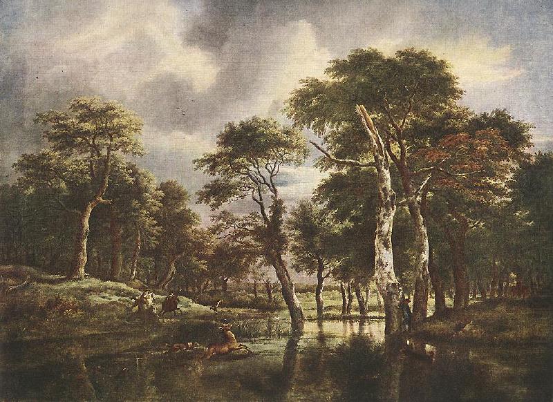 The Hunt, Jacob van Ruisdael